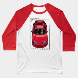 Supra JZA80 MKIV (Renaissence Red) Baseball T-Shirt